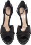 Alexander McQueen Pre-owned Satin sandals Black Dames - Thumbnail 2