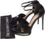 Alexander McQueen Pre-owned Satin sandals Black Dames - Thumbnail 8