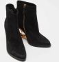 Alexander McQueen Pre-owned Suede boots Black Dames - Thumbnail 4