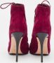 Alexander McQueen Pre-owned Suede boots Purple Dames - Thumbnail 5