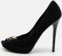 Alexander McQueen Pre-owned Suede heels Black Dames - Thumbnail 2