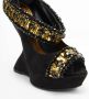 Alexander McQueen Pre-owned Suede heels Black Dames - Thumbnail 8