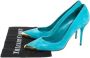 Alexander McQueen Pre-owned Suede heels Blue Dames - Thumbnail 7