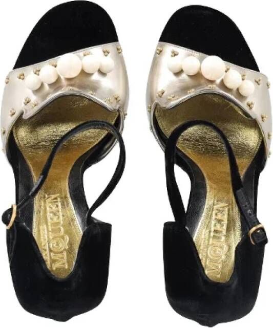 Alexander McQueen Pre-owned Suede heels Multicolor Dames