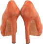 Alexander McQueen Pre-owned Suede heels Orange Dames - Thumbnail 4