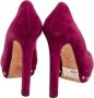 Alexander McQueen Pre-owned Suede heels Purple Dames - Thumbnail 4