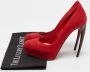 Alexander McQueen Pre-owned Suede heels Red Dames - Thumbnail 8