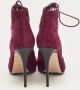 Alexander McQueen Pre-owned Suede sandals Red Dames - Thumbnail 5