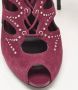 Alexander McQueen Pre-owned Suede sandals Red Dames - Thumbnail 8