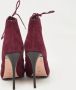 Alexander McQueen Pre-owned Suede sandals Red Dames - Thumbnail 5