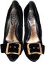 Alexander McQueen Pre-owned Velvet heels Black Dames - Thumbnail 2
