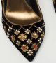 Alexander McQueen Pre-owned Velvet heels Black Dames - Thumbnail 8