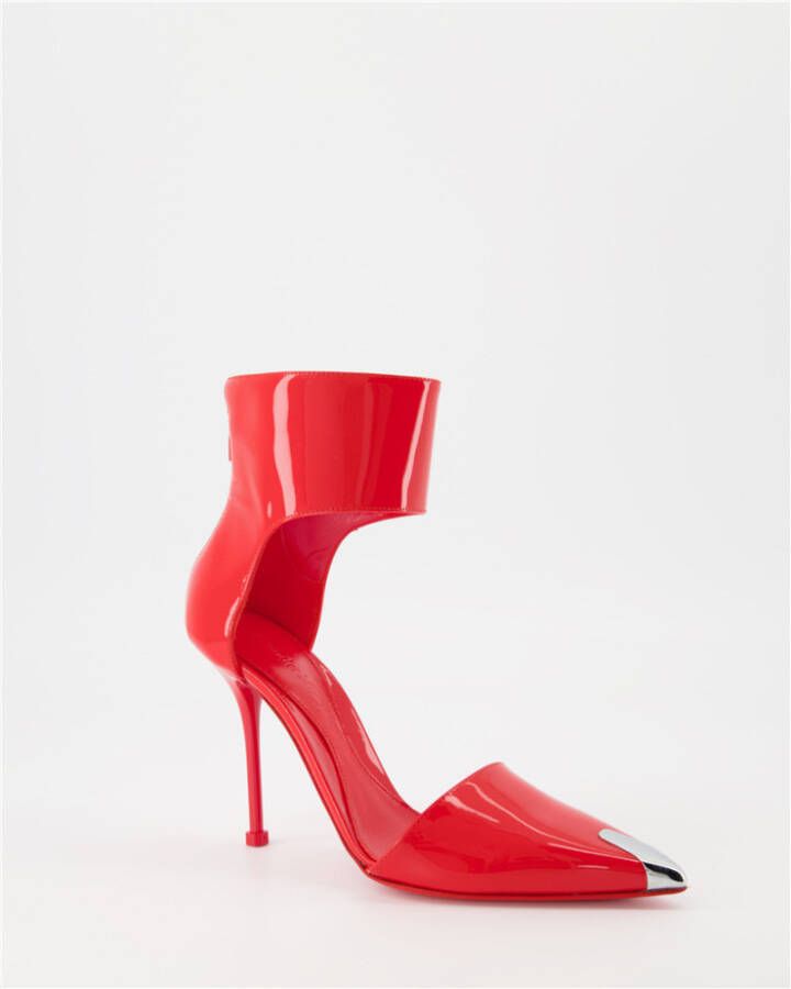 alexander mcqueen Escarpins Punk Taille: 37 Couleur Presta: Rouge Rood Dames