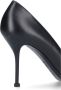 Alexander mcqueen Zwarte leren Punk pumps Hakhoogte: 9 cm Black Dames - Thumbnail 4