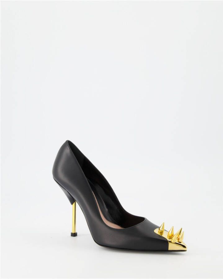 alexander mcqueen Nagels Pumps Grootte: 37.5 Presta Kleur: Zwart Dames