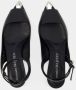 Alexander mcqueen Punk Sandalen Leer Zwart Zilver Zwart Dames - Thumbnail 4