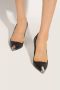 Alexander mcqueen Zwarte leren Punk pumps Hakhoogte: 9 cm Black Dames - Thumbnail 6