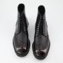 Alexander mcqueen Zwarte Leren Veterschoenen met Geborduurde Details Black Heren - Thumbnail 15