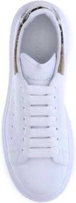 Alexander McQueen Python Hak Leren Sneakers Plateauzool