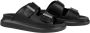 Alexander mcqueen Slippers & Mules Sandal Leath S.Rubb. Matt Veg. in zwart - Thumbnail 3