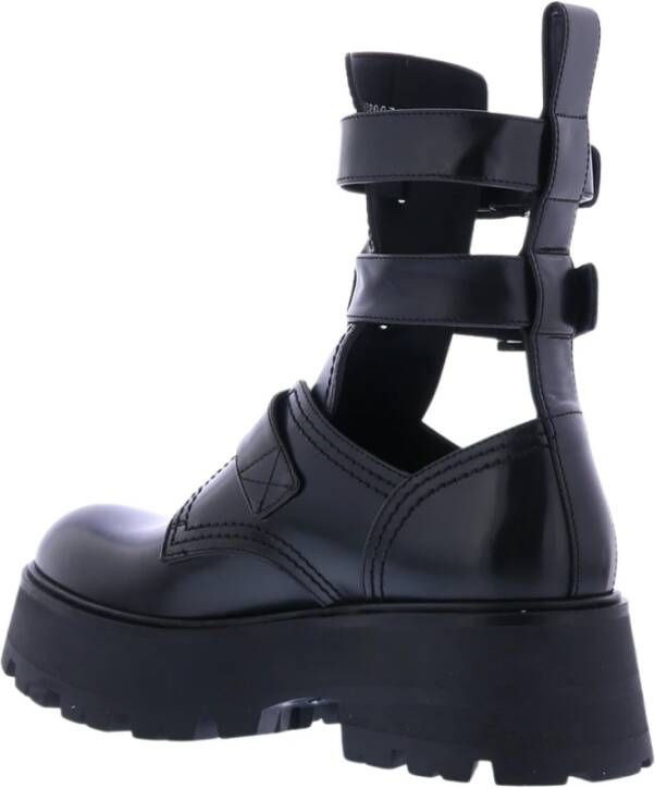 alexander mcqueen Rave Boots Black Dames