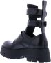 Alexander mcqueen Zwarte enkellaarzen voor vrouwen Black Dames - Thumbnail 5