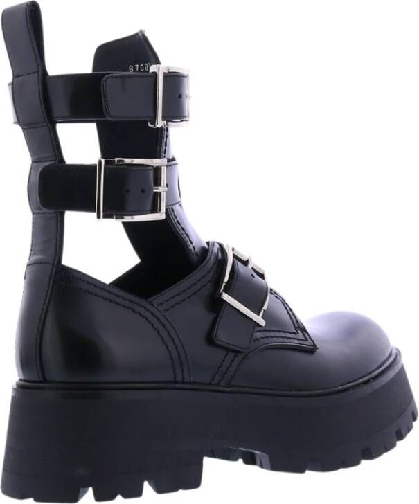 alexander mcqueen Rave Boots Black Dames