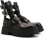 Alexander mcqueen Rave Leren Laarzen Black Dames - Thumbnail 2