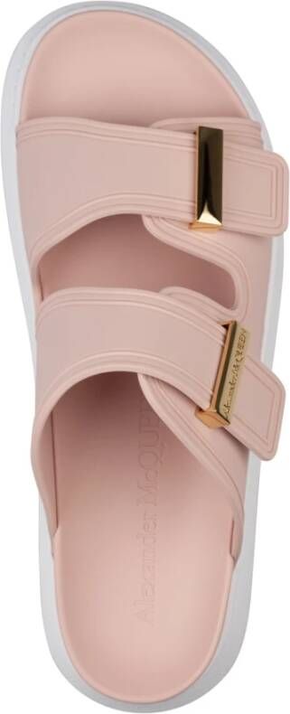 Alexander McQueen Roze Hybride Sandalen
