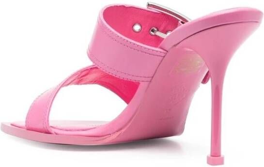 alexander mcqueen Roze Sandalen met Gespdetail Pink Dames