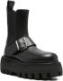 Alexander McQueen Rubberen leren laarzen - Thumbnail 2