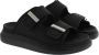 Alexander mcqueen Zwarte rubberen slippers Stijlvol en comfortabel Black Heren - Thumbnail 4