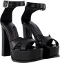 Alexander mcqueen Leren pumps met zilveren hardware Zwart Dames - Thumbnail 2