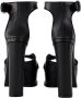 Alexander mcqueen Leren pumps met zilveren hardware Zwart Dames - Thumbnail 3