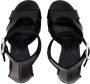 Alexander mcqueen Zwarte Leren Biker Trend Sandalen Zwart Dames - Thumbnail 4