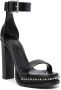Alexander mcqueen Studded Leren Hoge Hak Sandalen Zwart Dames - Thumbnail 2
