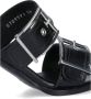Alexander mcqueen Zwarte Sandaal Regular Fit Geschikt voor Warm Weer 100% Leer Black Dames - Thumbnail 5