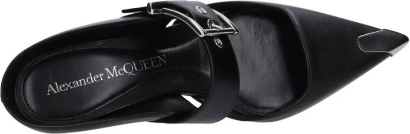 Alexander McQueen Sandalen Zwart
