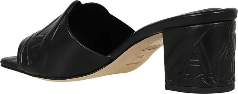 alexander mcqueen Sandals Black Dames