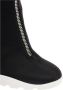 Alexander mcqueen Scuba Soft Boots in Black Canvas Zwart Dames - Thumbnail 16