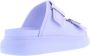 Alexander mcqueen Slippers & Mules Dames Hybrid Slide Lilac in blauw - Thumbnail 6