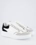 Alexander mcqueen Low-Top Sneakers Oversized Sneakers Leather Grey in wit - Thumbnail 14