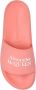 Alexander mcqueen Slippers & Mules Dames Sandal Leath.S.Rubb. Slider Lo in poeder roze - Thumbnail 6