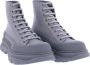 Alexander mcqueen Slick Band MelangeSilver Sneakers Gray Heren - Thumbnail 4