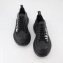 Alexander mcqueen Slick Tread Leren Sneakers Black Heren - Thumbnail 6