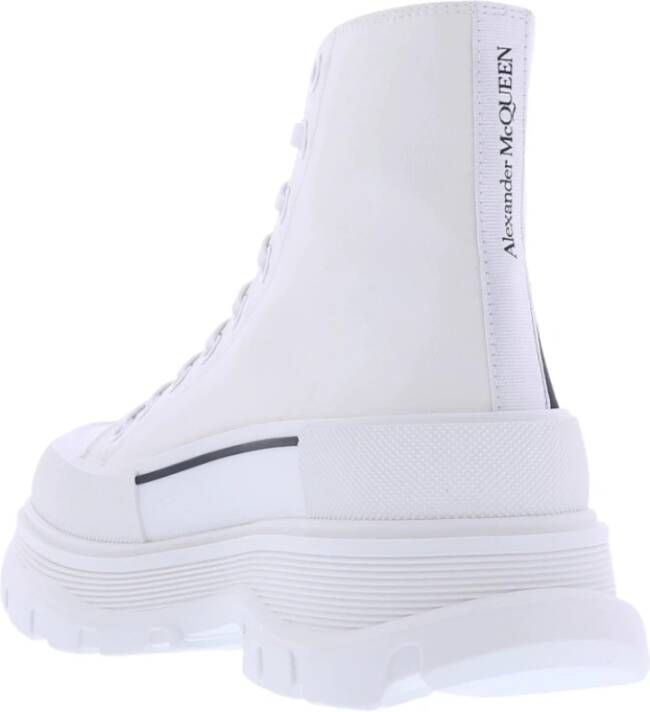 alexander mcqueen Slick Written Logo Sneakers White Heren