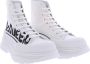 Alexander mcqueen Slick Written Logo Sneakers White Heren - Thumbnail 4