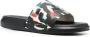 Alexander mcqueen Stijlvolle Sliders voor Heren Zwart Heren - Thumbnail 7