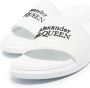 Alexander mcqueen Witte Slide Sandalen met Contrasterend Logo White Heren - Thumbnail 2