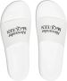 Alexander mcqueen Witte Slide Sandalen met Contrasterend Logo White Heren - Thumbnail 4